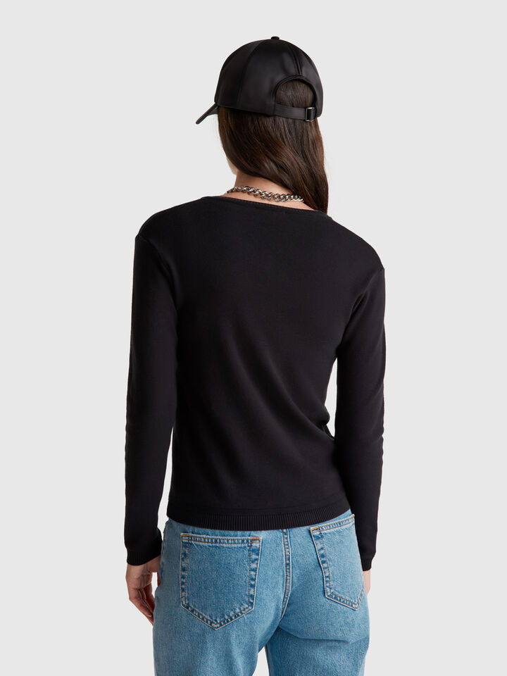 L/S SWEATER Mujer image number 3